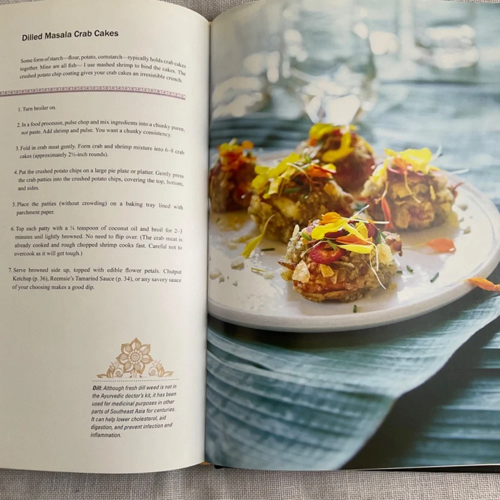 •Deepa’s Secret:Slow Carb New Indian Cuisine Cookbook Hardcover